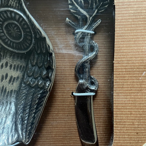 Star Home Owl Tidbit Server & Spreader Set - Picture 3 of 4